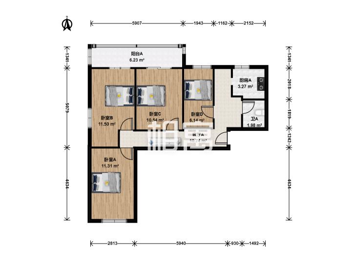 合租·太平桥(中里小区)