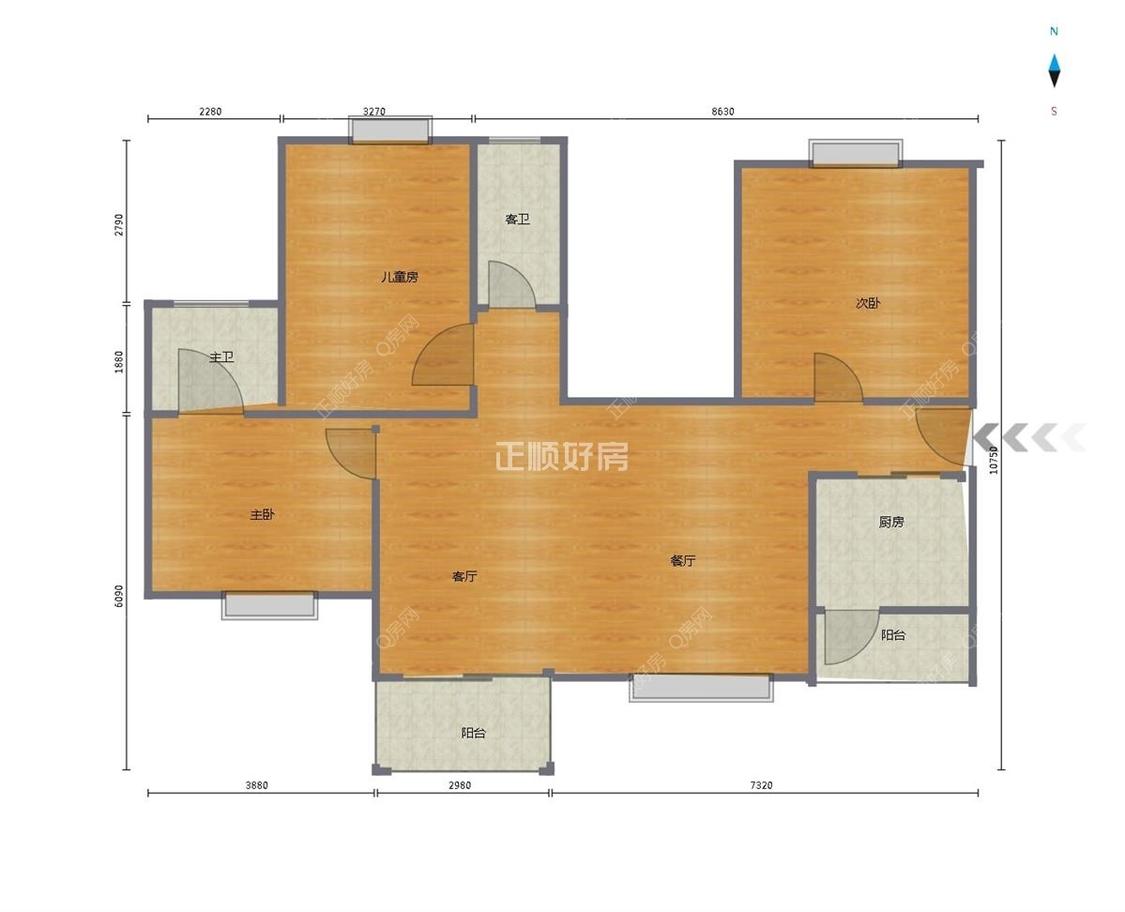 整租·招商依云水岸