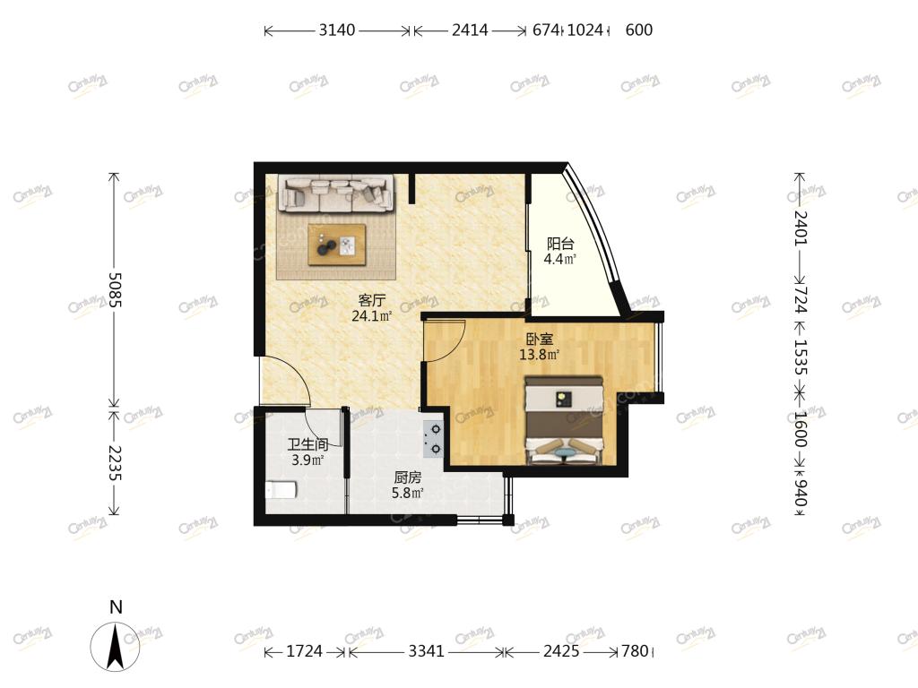 整租·安平大厦