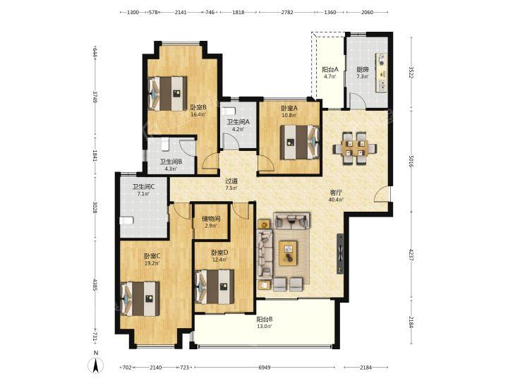 整租·保利天悦