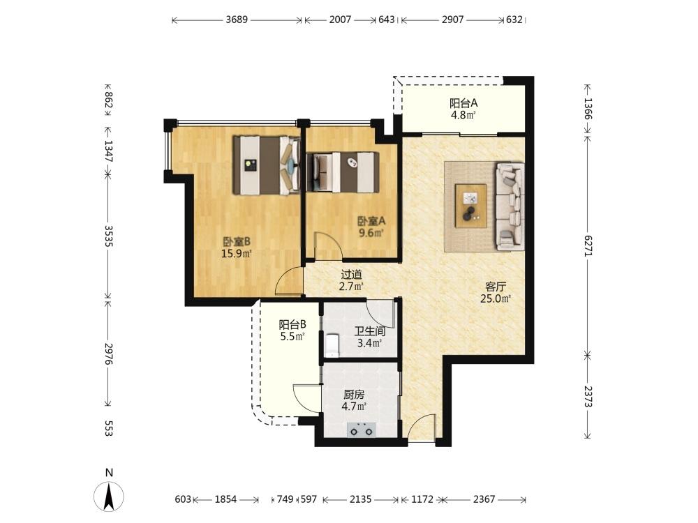 整租·雅居乐领会