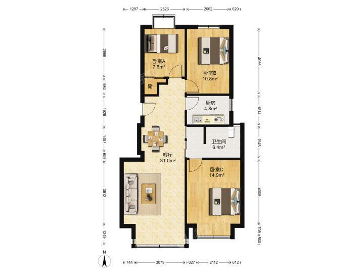 整租·荣盛阿尔卡迪亚