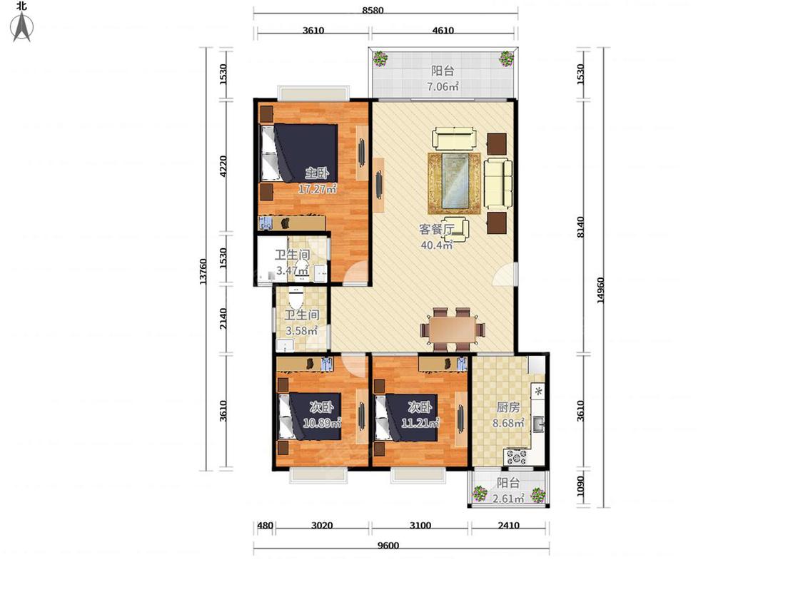 整租·中天国际花园