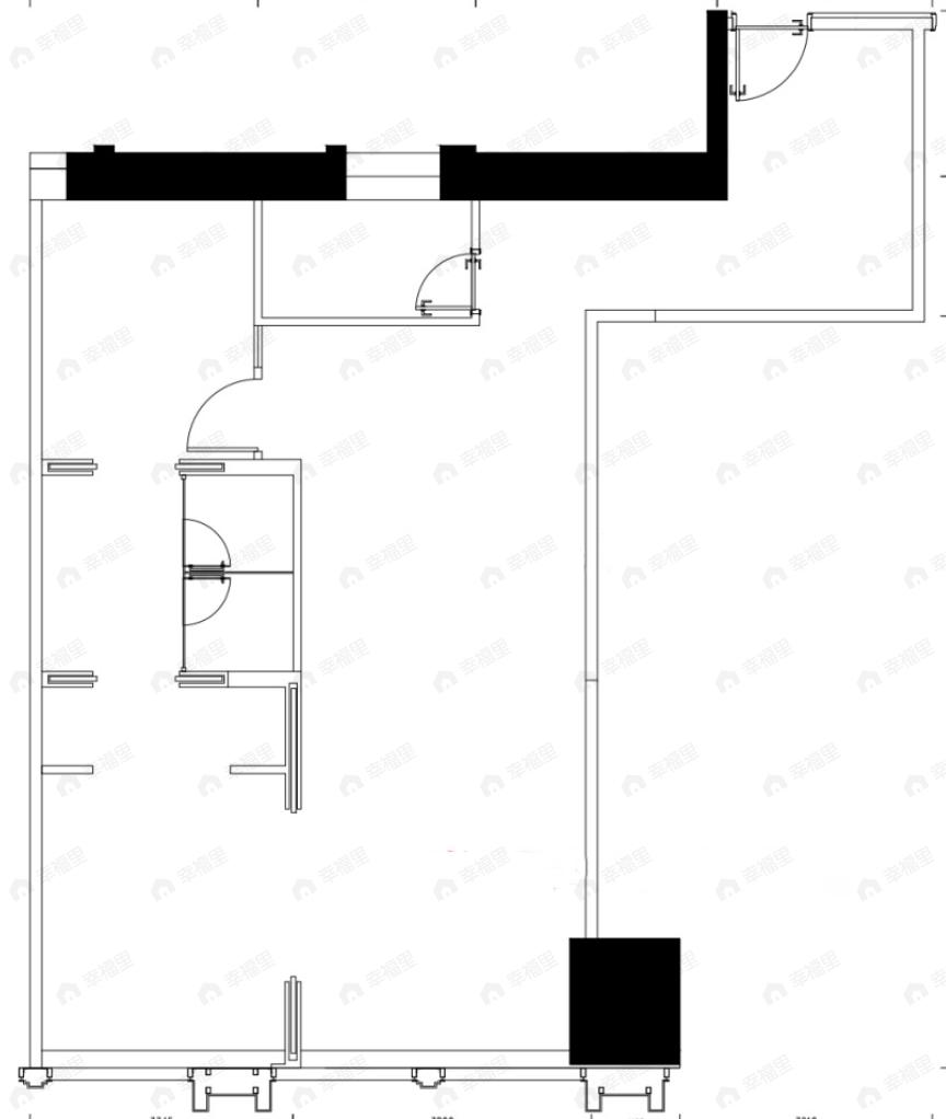 2室2厅2卫建面152平户型图
