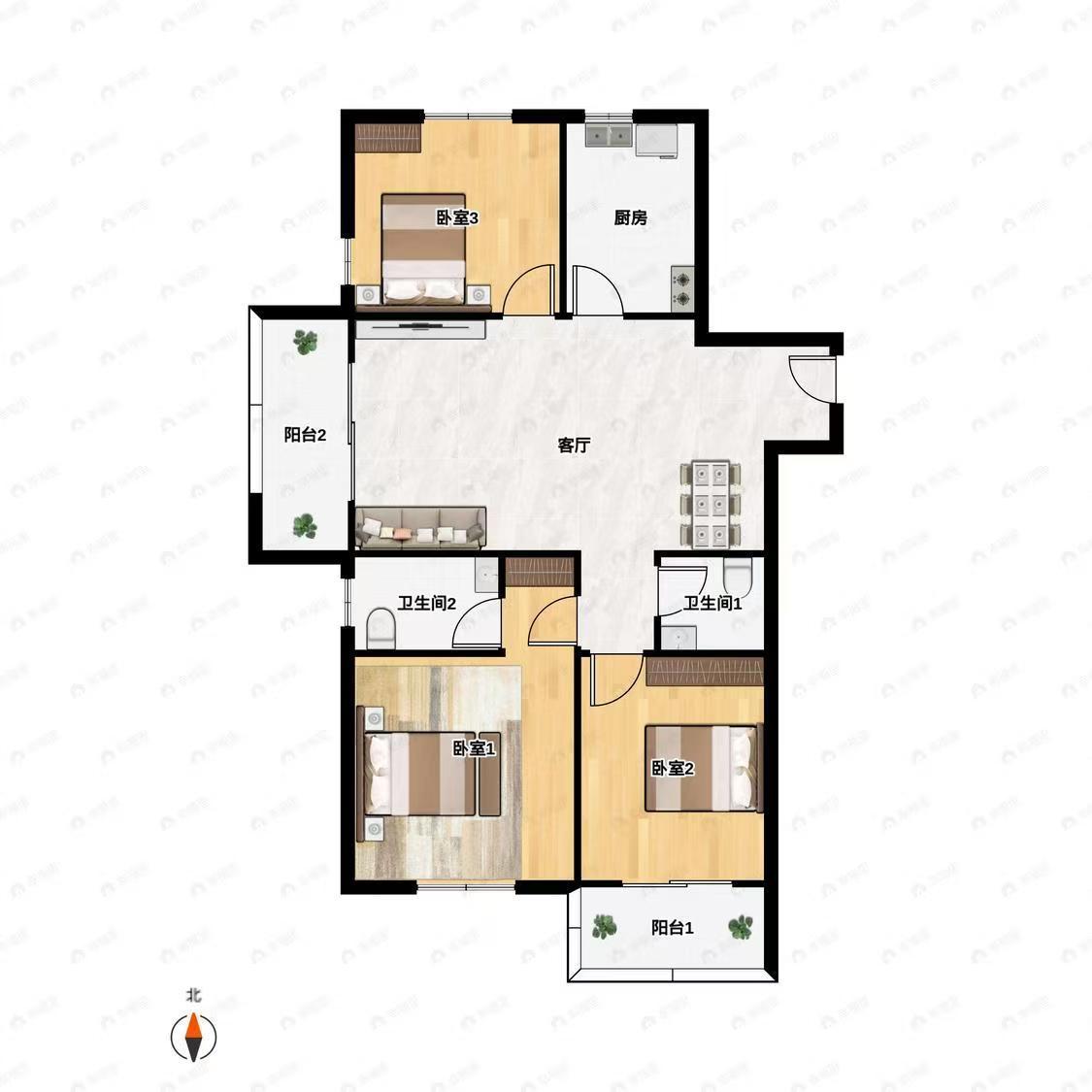 整租·华盛景园