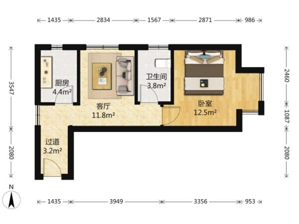 整租·管庄北二里