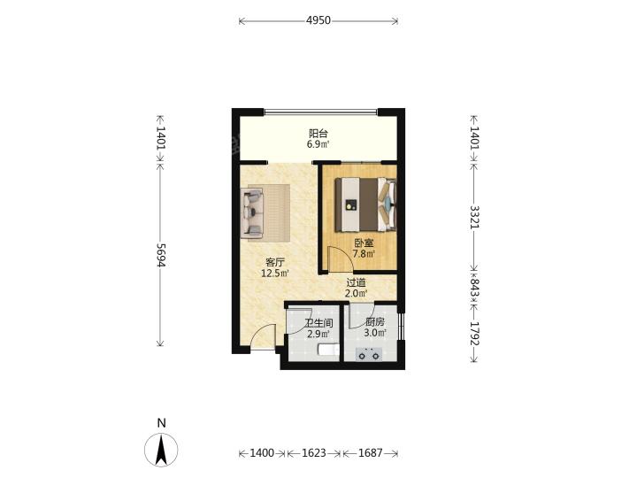 整租·国宾中央区