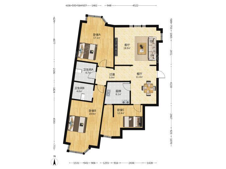 整租·太原奥林匹克花园