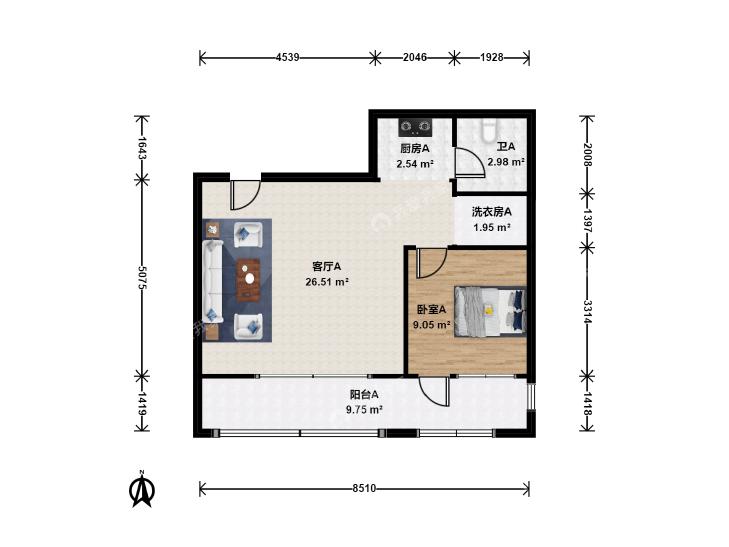 整租·亿城西山华府(珑园)