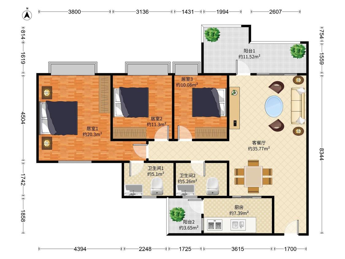 整租·利和文华里