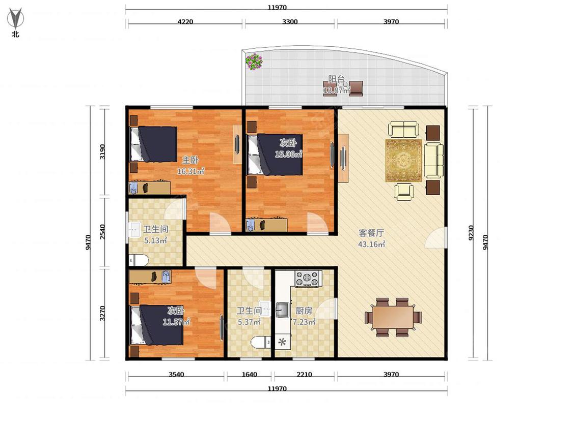 整租·鼎太风华(三期)