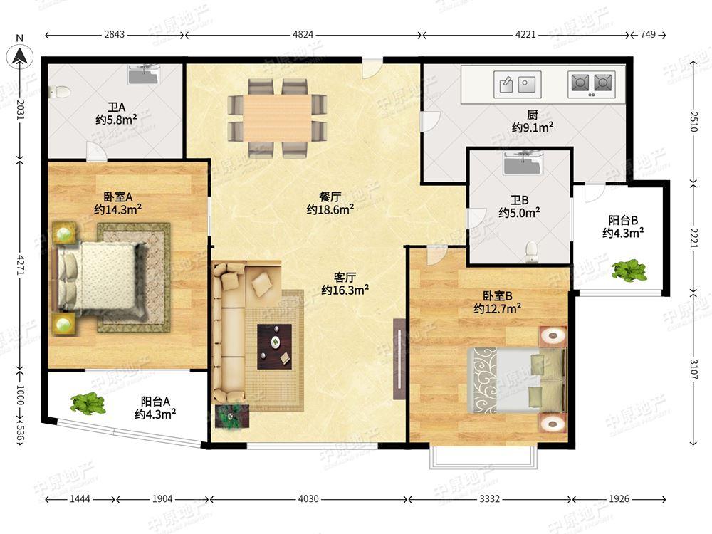 整租·虹桥豪苑