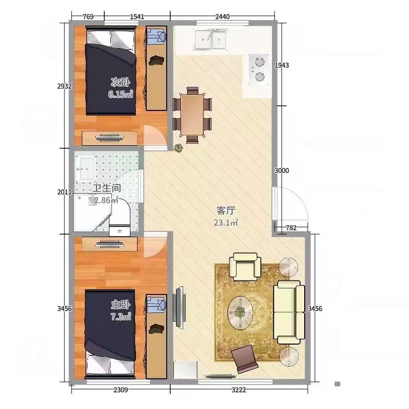 整租·龙泽雅苑