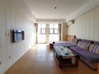 黄岛辛安整租 福瀛国际公寓1室1厅/48平/低楼层