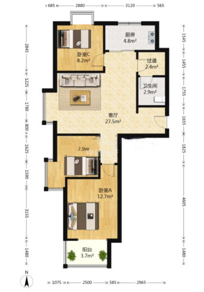 整租·鑫汇阳光