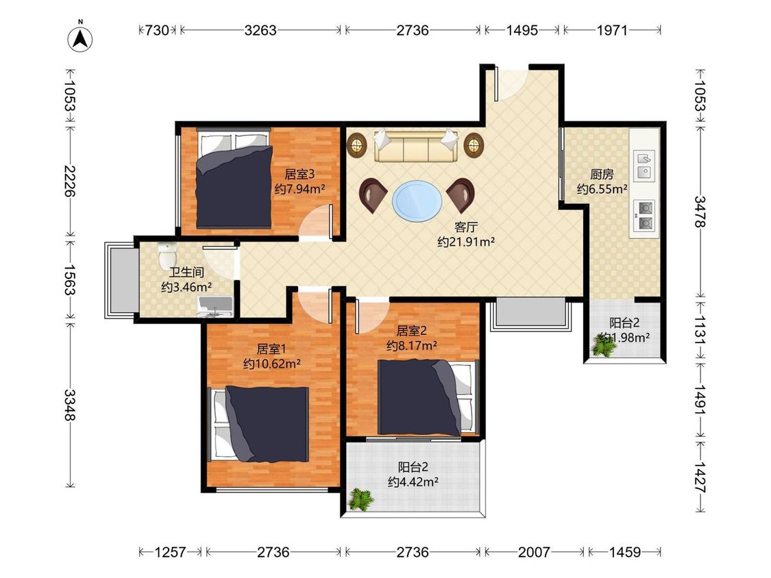 整租·悦峰华府