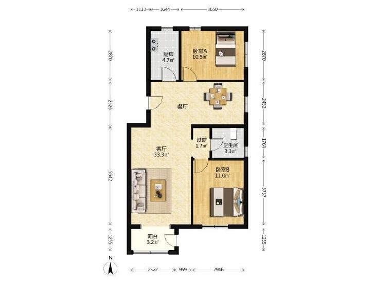 整租·领秀慧谷(A区)