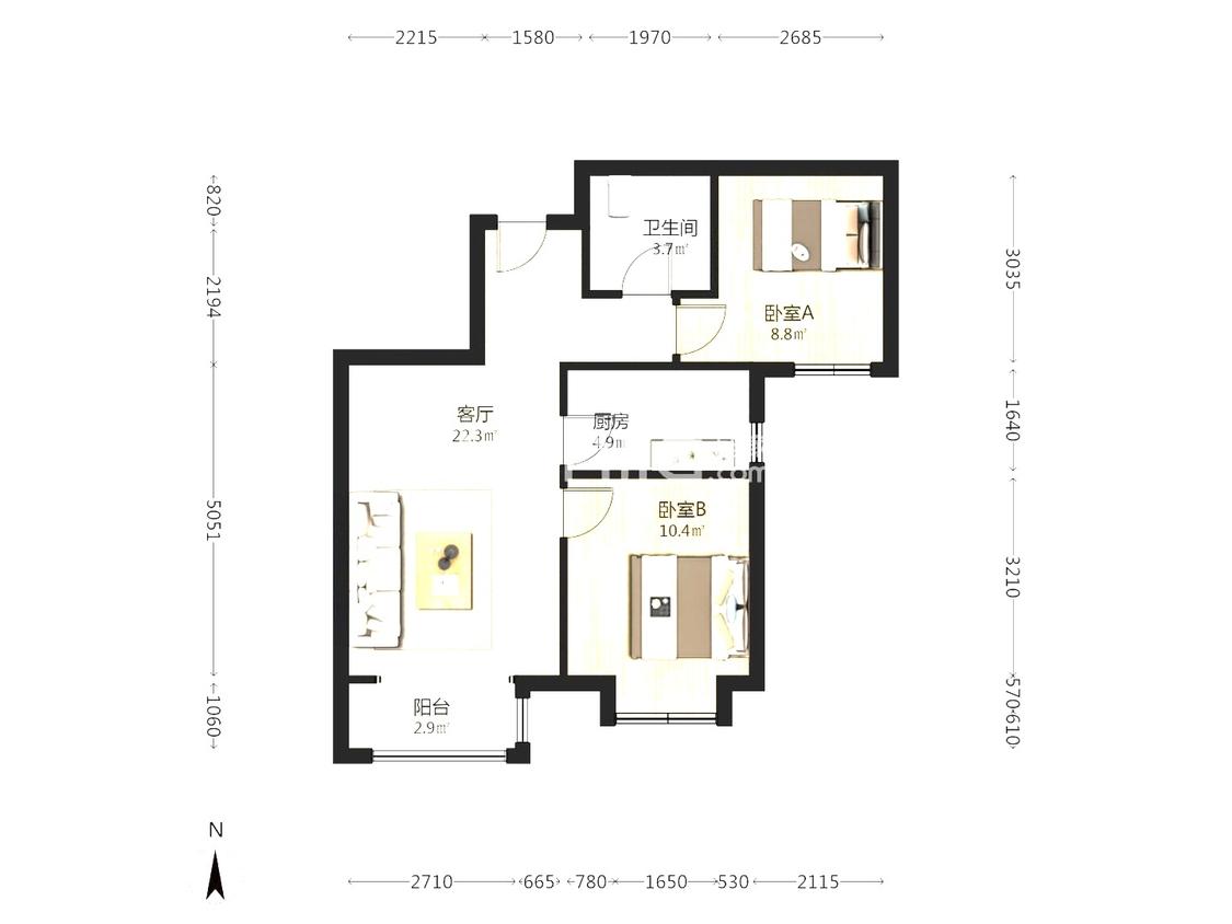 整租·海尔悦湖兰庭