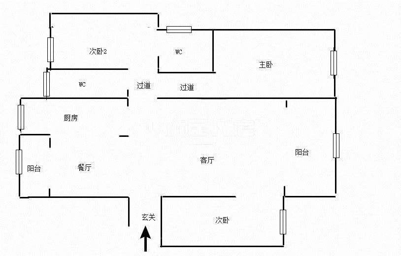 整租·南北天城之天水苑