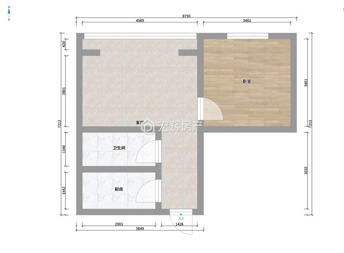 整租·金石巷4-18号