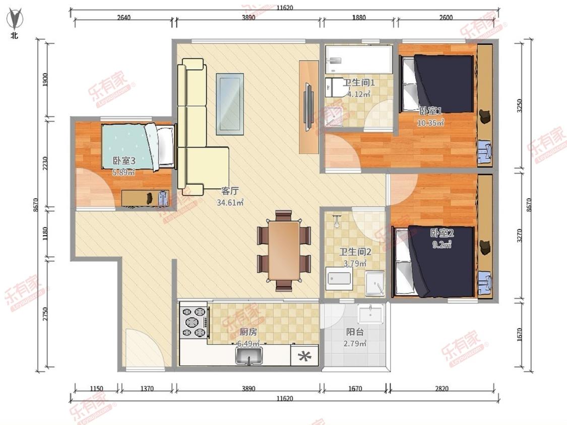 整租·骏景湾豪庭(蓬江)