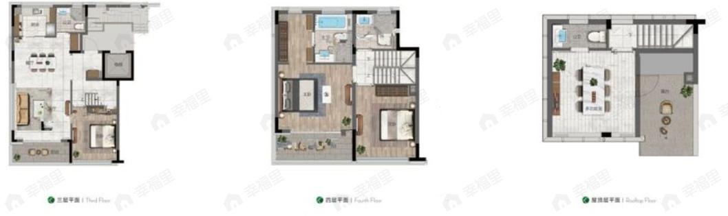 西湖逸庐4室2厅4卫户型图