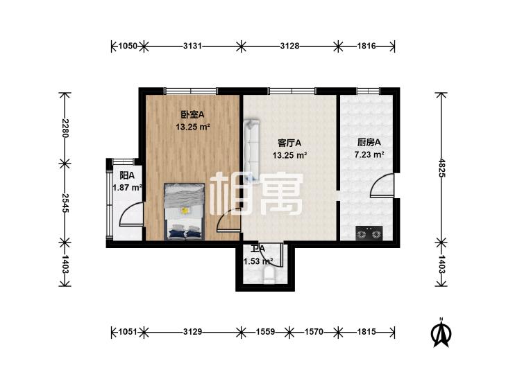 整租·北三环中路43号院