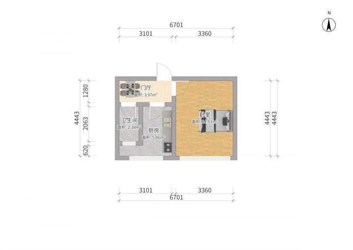 整租·增光路2号院