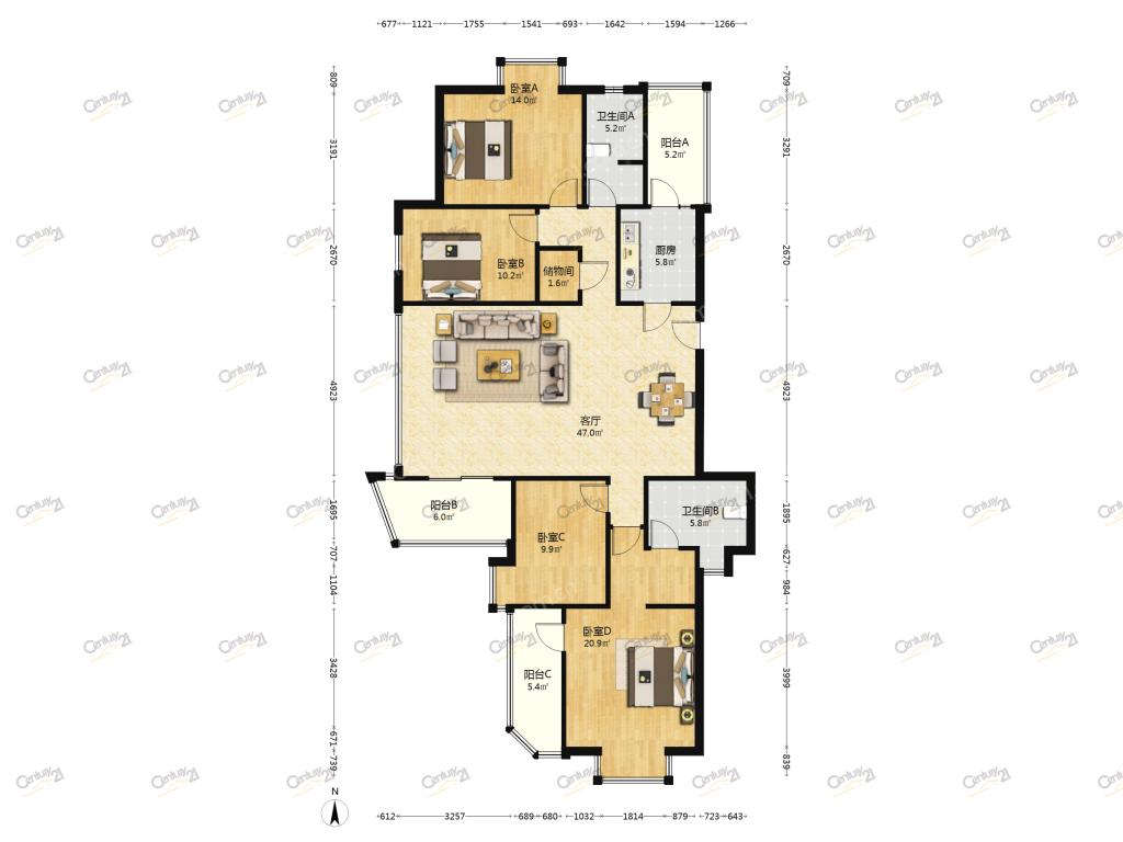 整租·安平大厦