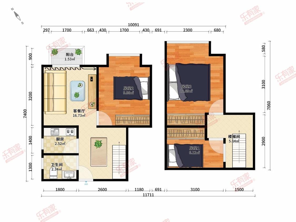 整租·碧海富通城(三期)