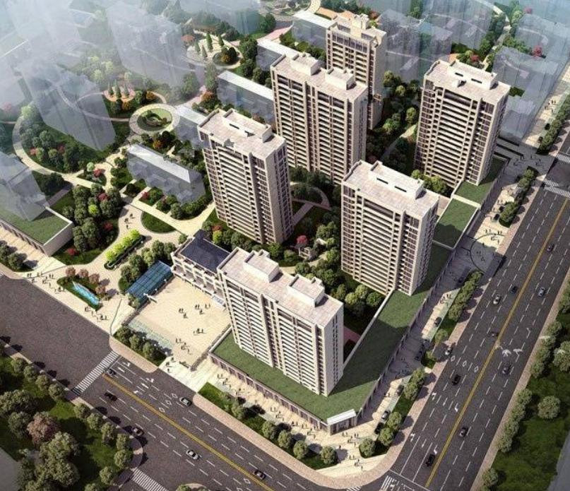 一格里小区效果图