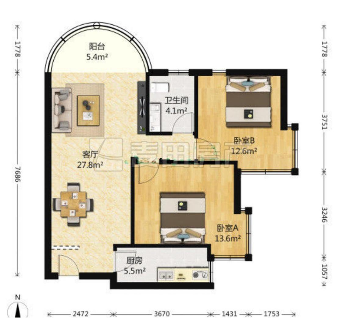 整租·益丰苑小区