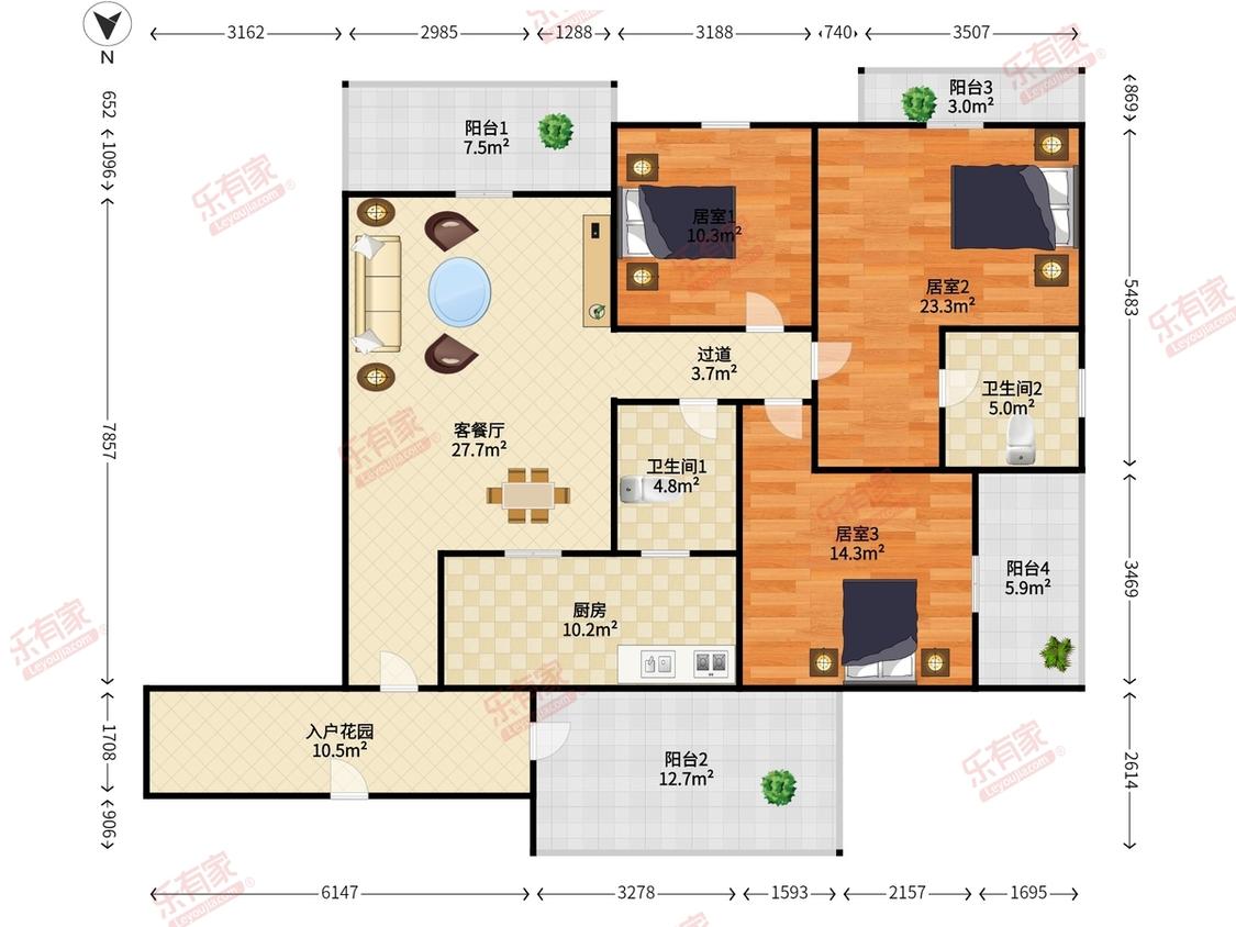 整租·保利西海岸