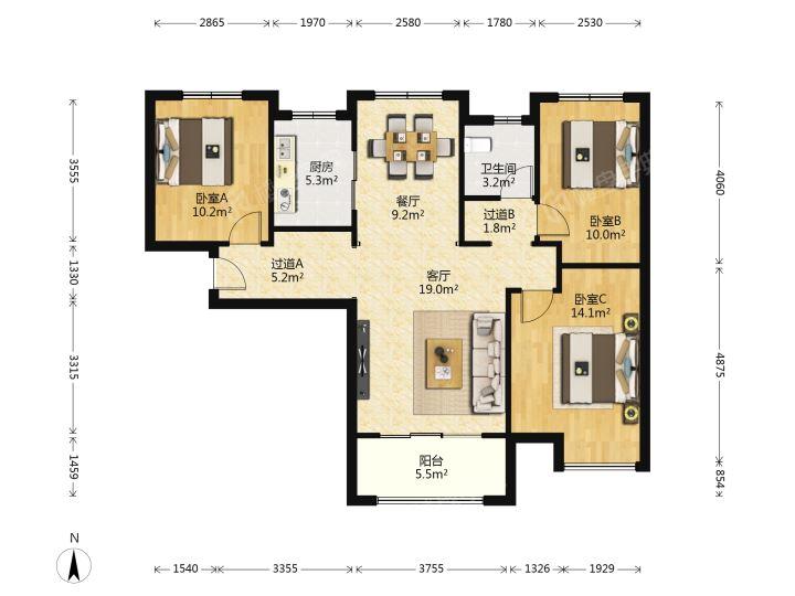 整租·保利曲江春天里