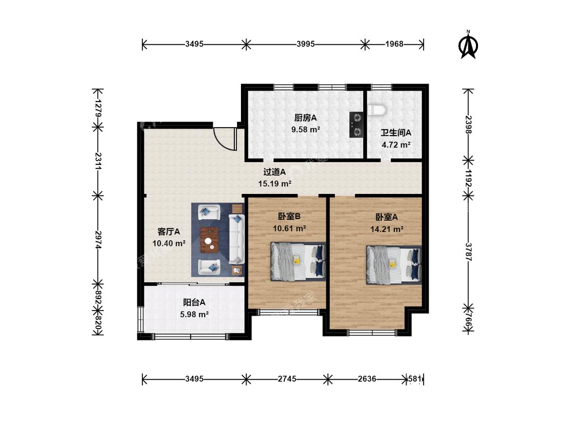 整租·朗诗青春街区