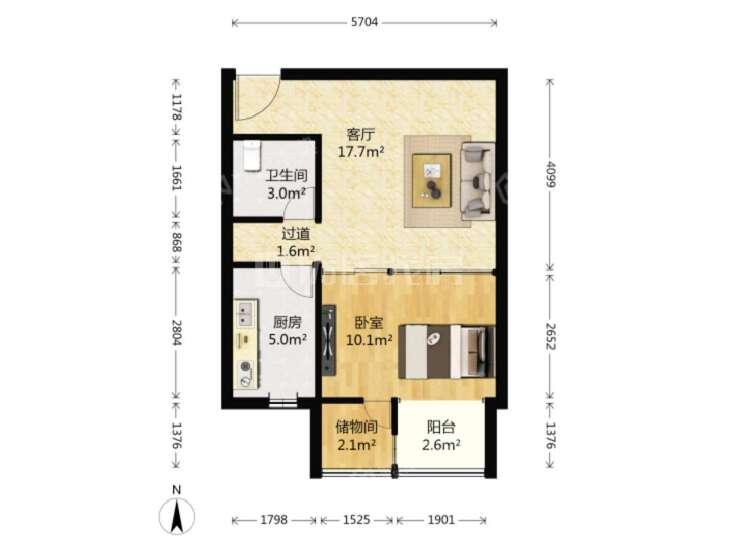 合租·天赐良园(东区)
