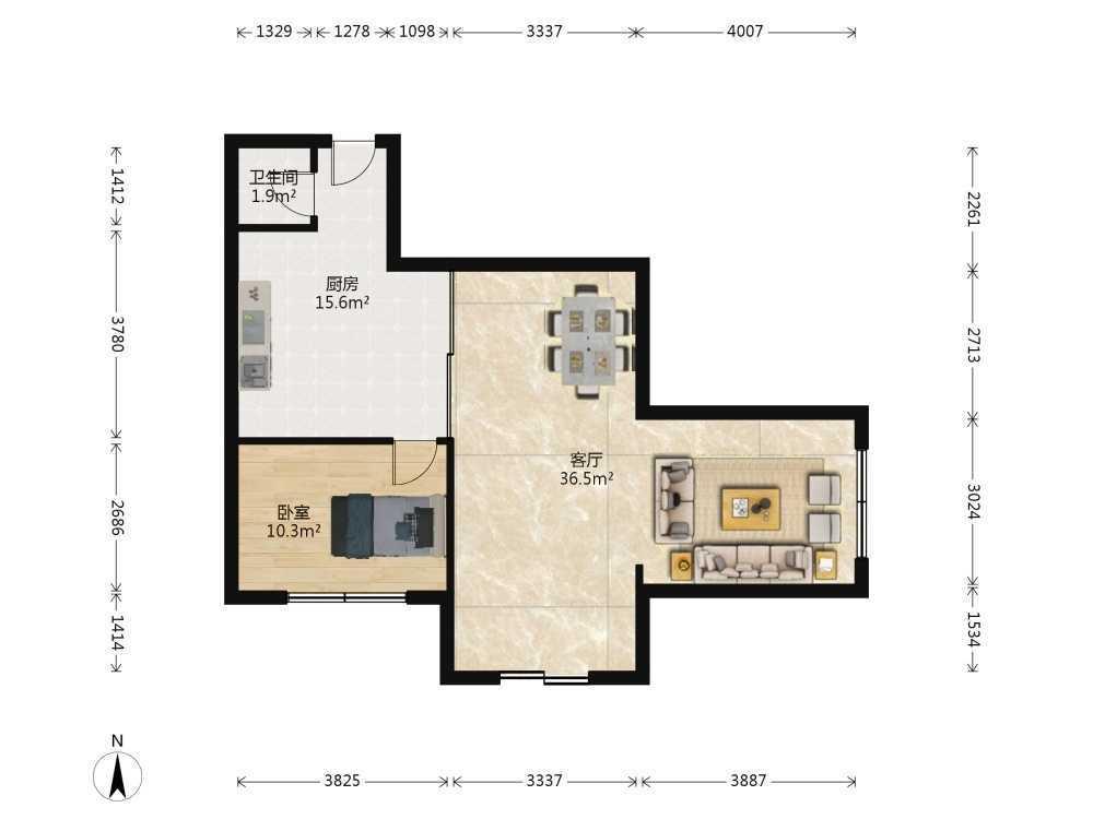 整租·锦霞北园
