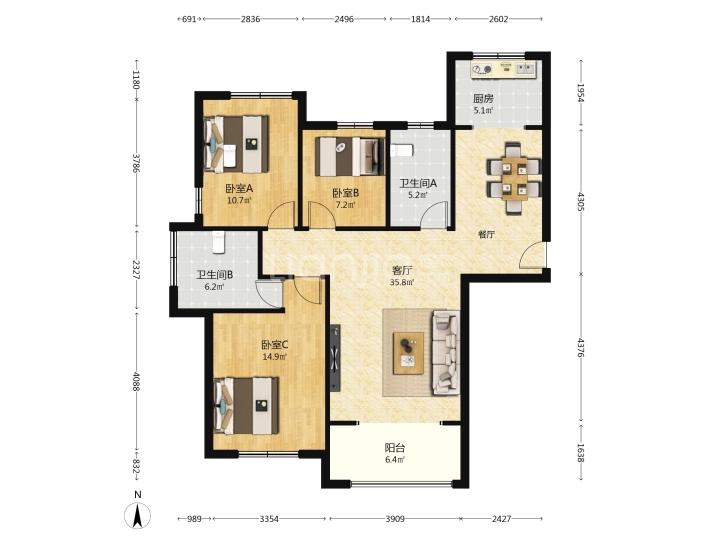 整租·金龙建业森林半岛