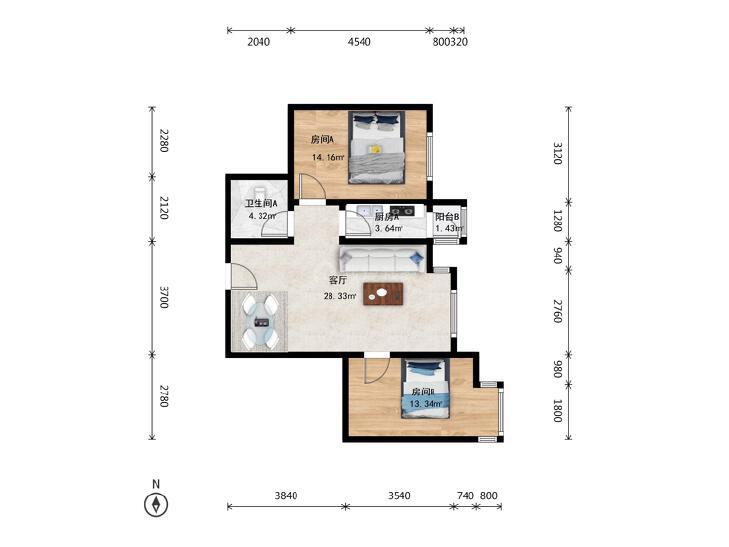 整租·加州水郡(三期)