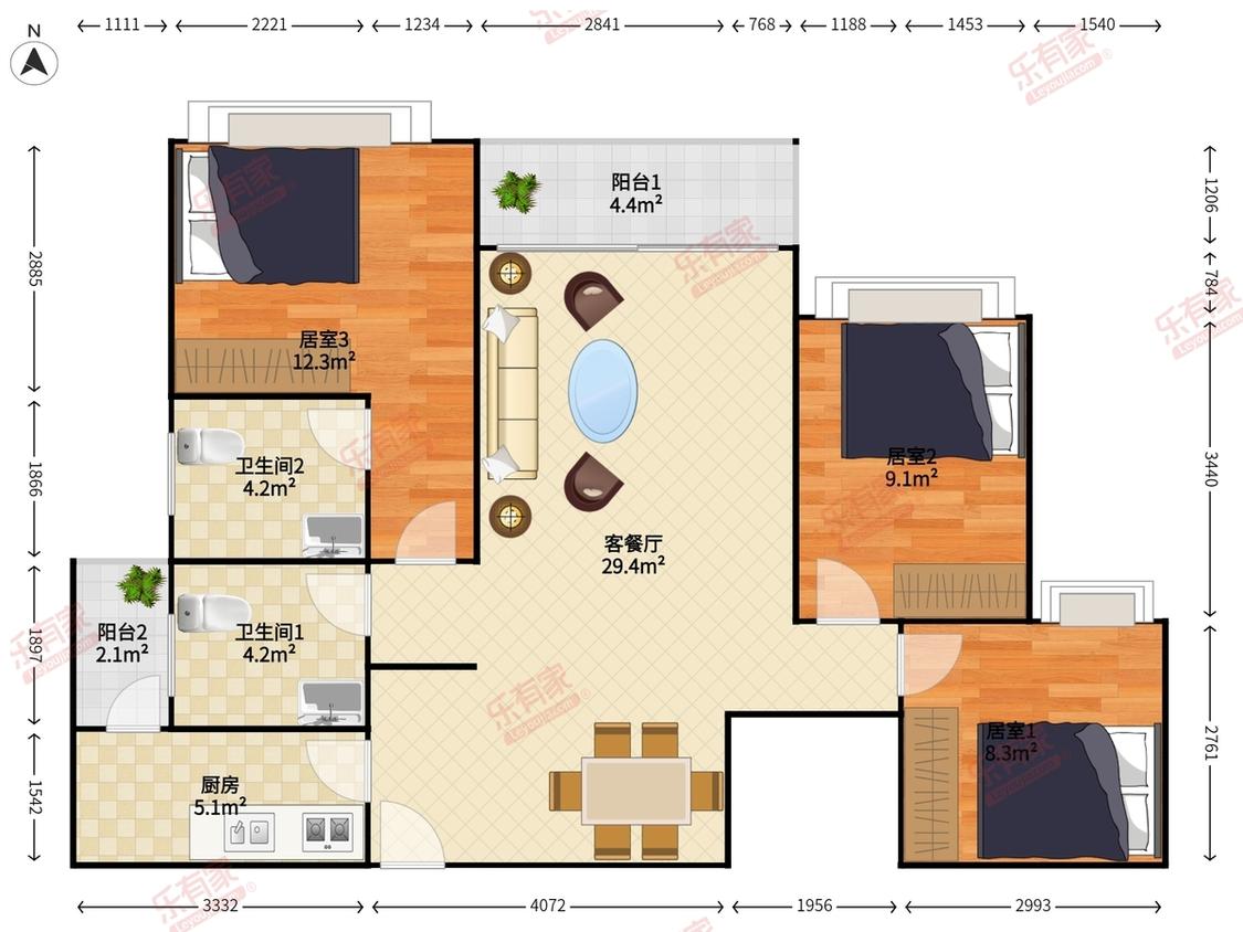 整租·绿茵高尔夫