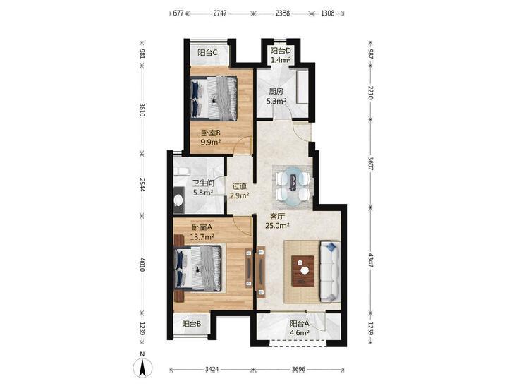 整租·阳光邑上