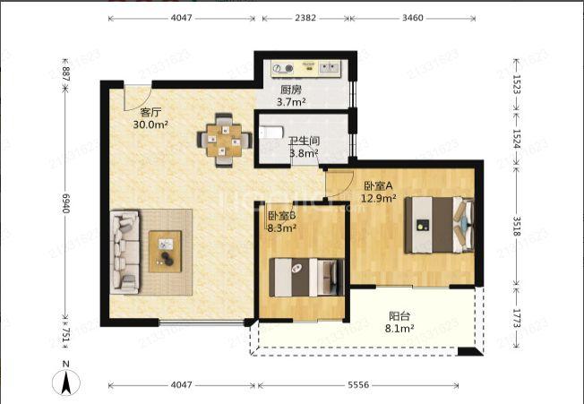 整租·夏商大学康城(一期)