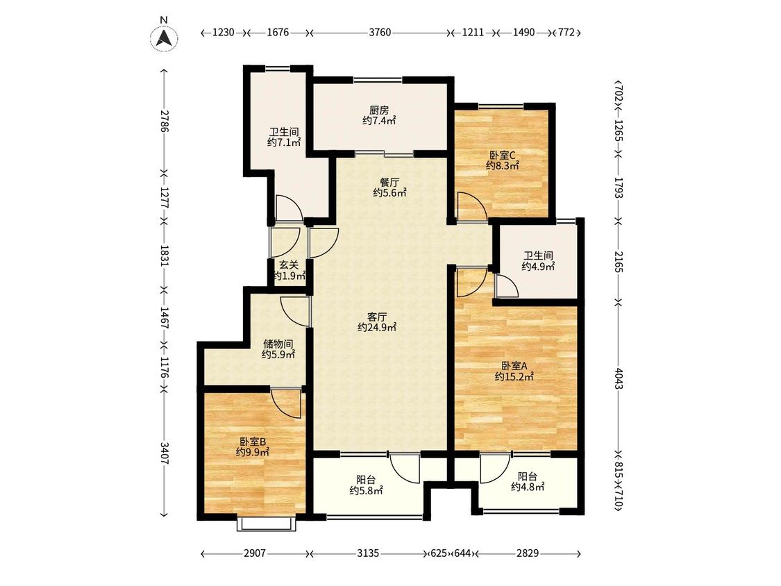 整租·万科朗润园(南区)