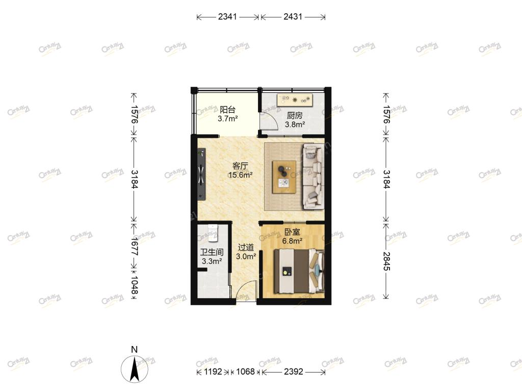 整租·诚盛花园