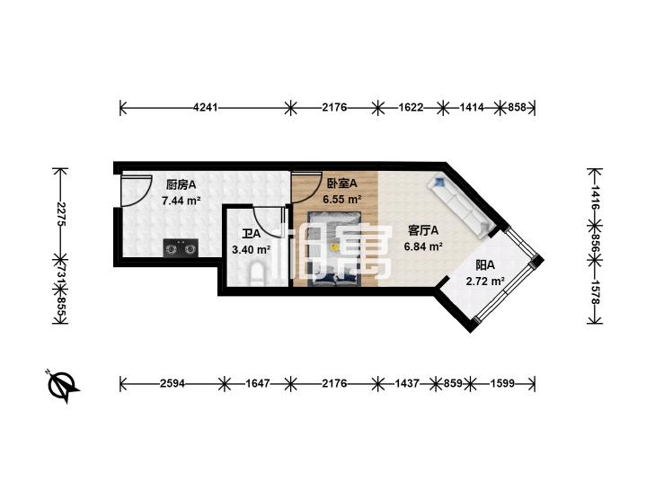 整租·乐山二村