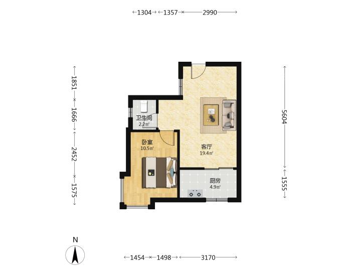 整租·城品居