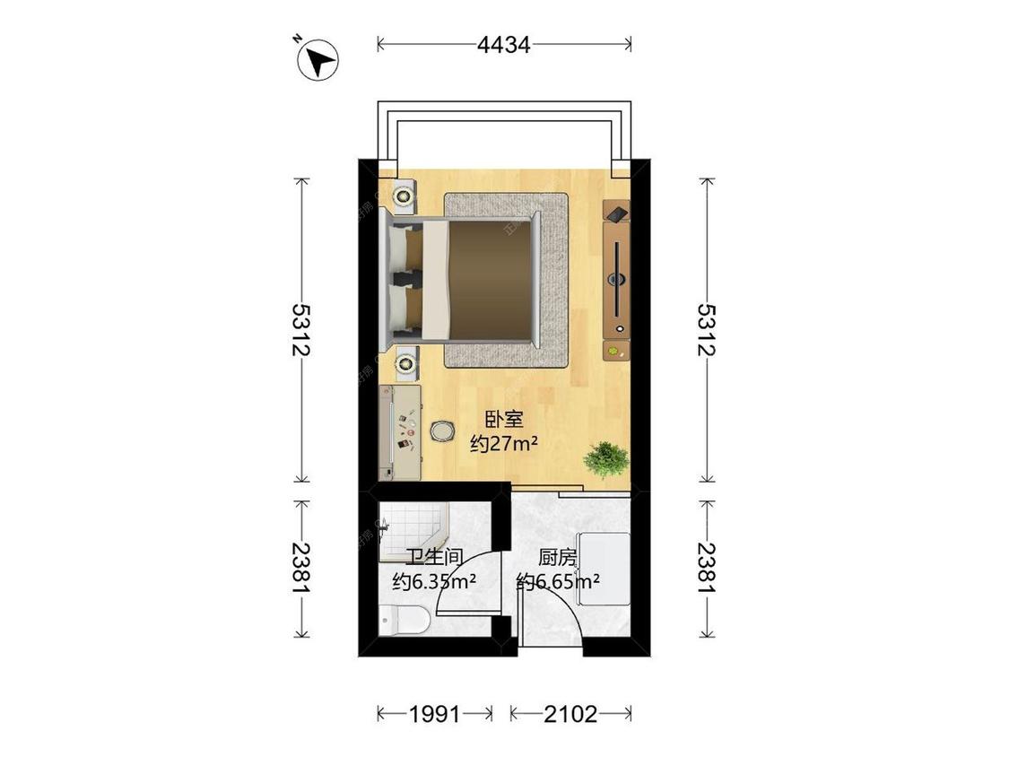 整租·米兰丽都公寓