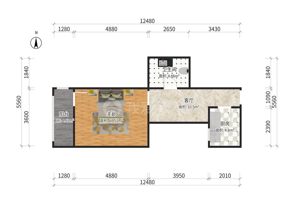整租·祥和里(河西)
