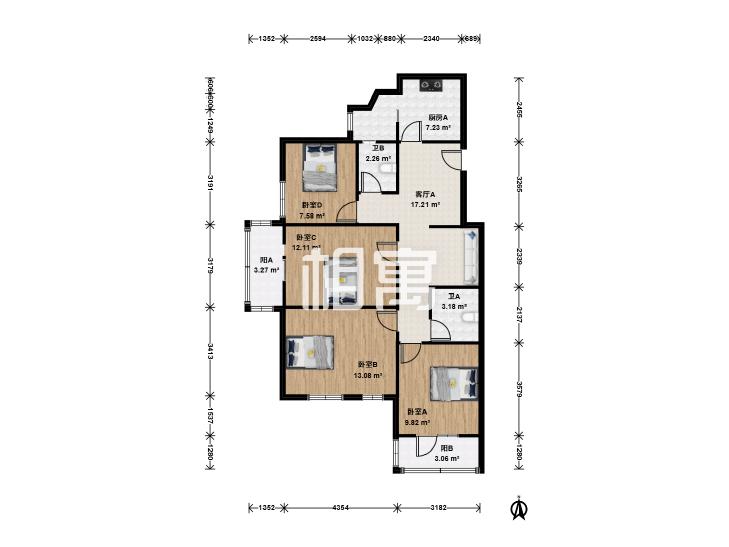 合租·安慧里(四区)
