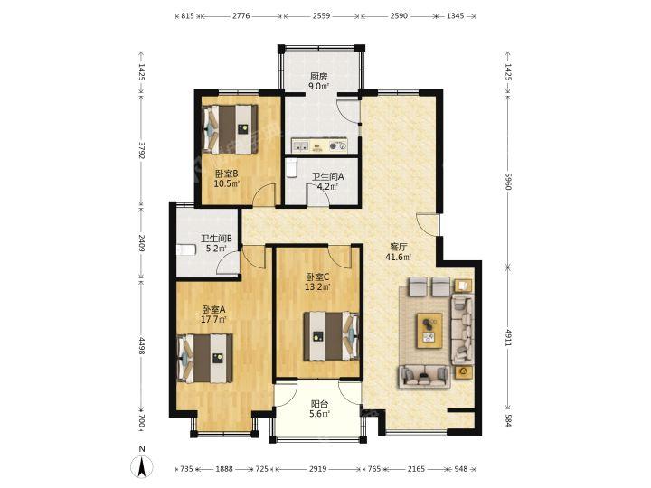 整租·路劲太阳城(蓝山园)
